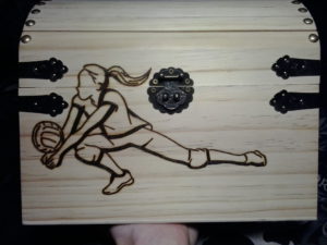 Pyrography Keepsake Box